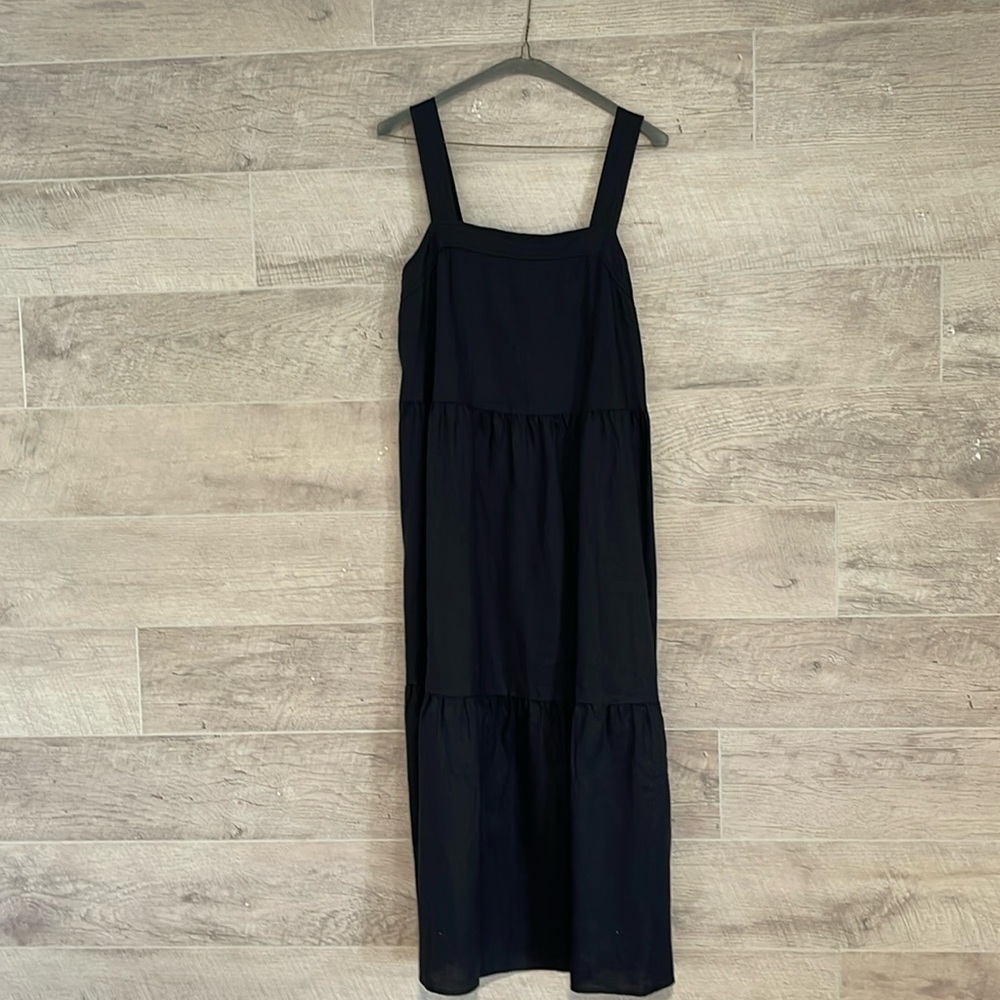 Eileen Fisher organic tiered dress